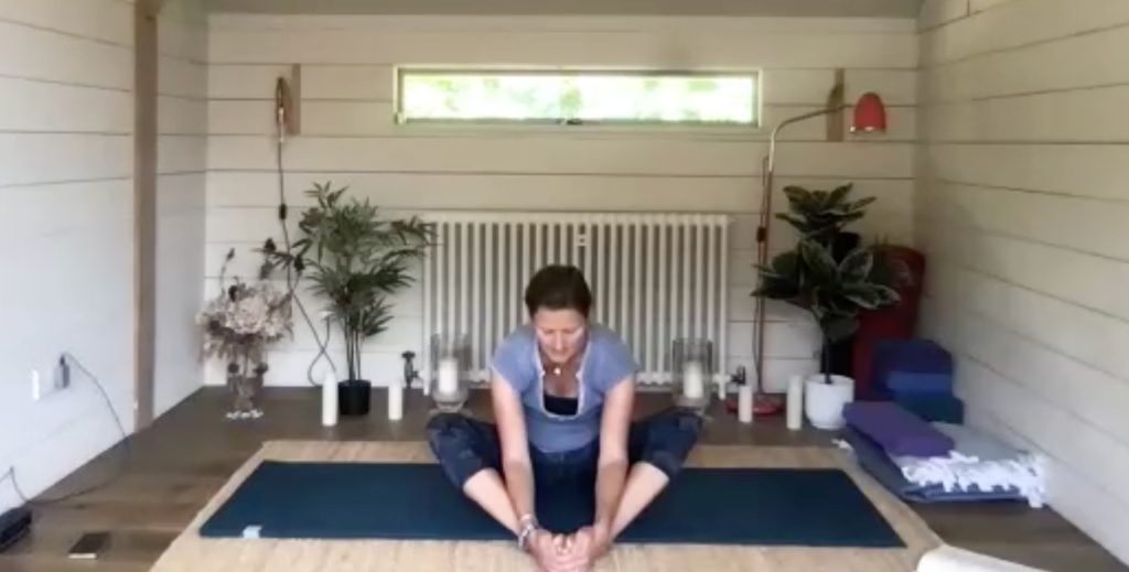 40 Minute Evening Yoga practice with Sacha Kent